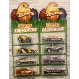 Hot Wheels 2007 Easter Egg-Clusives Complete Set Of 8